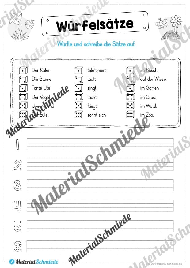Materialpaket Frühling: 1. Klasse (Vorschau 23)