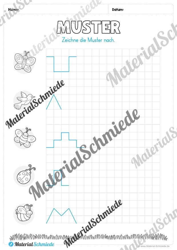 Materialpaket Frühling: 1. Klasse (Vorschau 02)