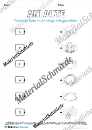 Materialpaket Frühling: 1. Klasse (Vorschau 03)