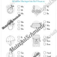 Materialpaket Frühling: 1. Klasse (Vorschau 10)