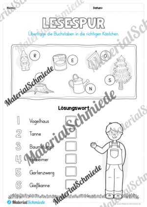 Materialpaket Frühling: 1. Klasse (Vorschau 12)