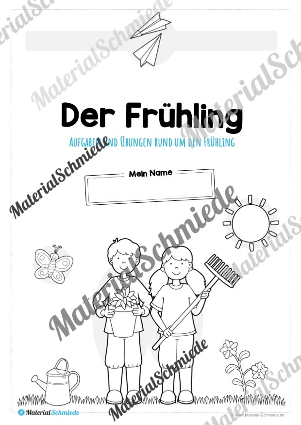 Materialpaket Frühling: 2. Klasse (Vorschau 01)