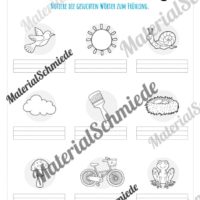 Materialpaket Frühling: 2. Klasse (Vorschau 02)