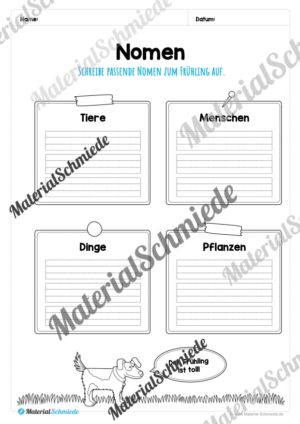 Materialpaket Frühling: 2. Klasse (Vorschau 21)