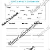 Materialpaket Frühling: 3. Klasse (Vorschau 07)