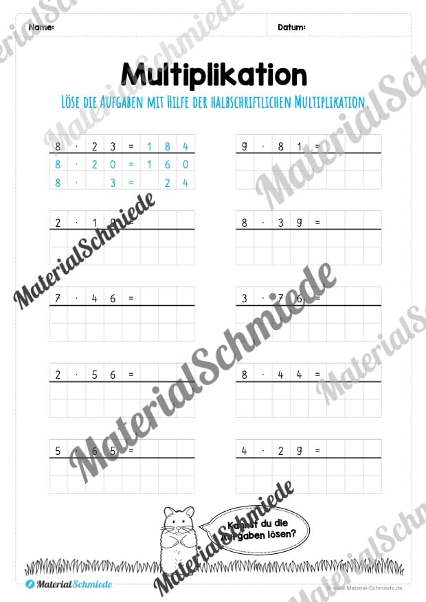 Materialpaket Frühling: 3. Klasse (Vorschau 22)