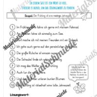 Materialpaket Frühling: 3. Klasse (Vorschau 23)