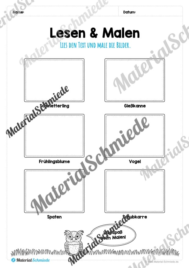 Materialpaket Frühling: 3. Klasse (Vorschau 25)