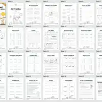 Arbeitsheft Frühling: 3. Klasse (25 Arbeitsblätter) - Überblick