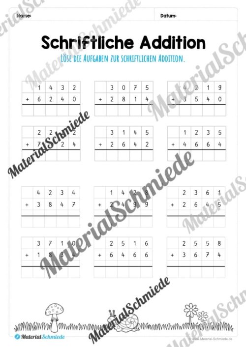 Materialpaket Frühling: 4. Klasse (Vorschau 12)