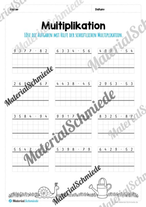 Materialpaket Frühling: 4. Klasse (Vorschau 18)