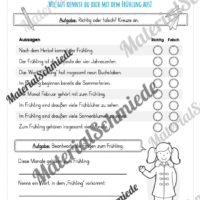 Materialpaket Frühling: 4. Klasse (Vorschau 19)