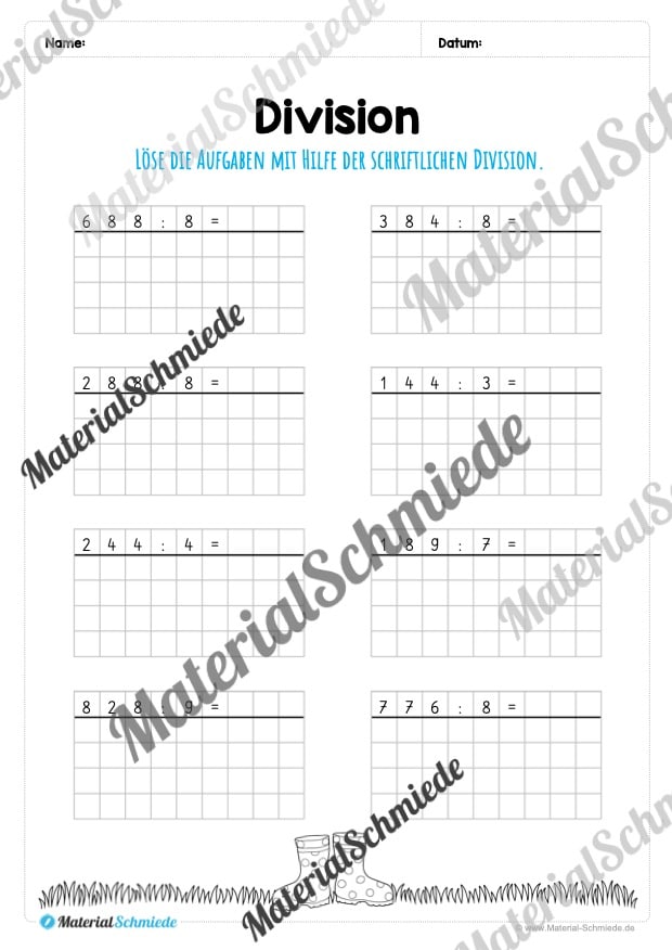 Materialpaket Frühling: 4. Klasse (Vorschau 21)