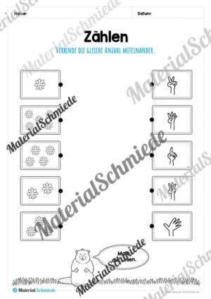 Materialpaket Frühling: Vorschule (Vorschule 06)