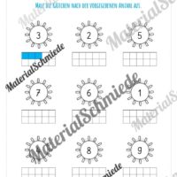 Materialpaket Frühling: Vorschule (Vorschule 08)