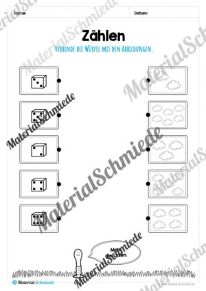 Materialpaket Frühling: Vorschule (Vorschule 18)