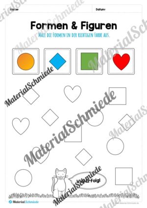 Materialpaket Frühling: Vorschule (Vorschule 21)