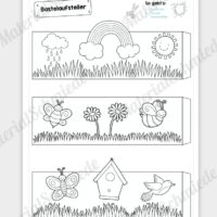6 Bastelaufsteller zum Frühling - Vorschau 02