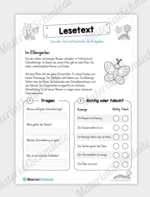 Lesetexte für die Grundschule – Vorschau 03