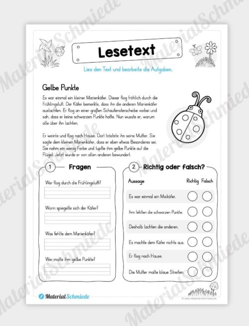Lesetexte für die Grundschule - Vorschau 09