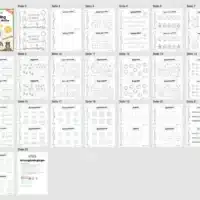 21 Seiten: Mathe Frühlings-Heftchen (Zahlenraum bis 10) - Überblick