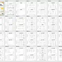 Mini-Heft: Frühling - 1. Klasse (25 Arbeitsblätter) - Überblick