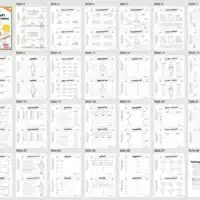 Mini-Heft: Frühling - 2. Klasse (25 Arbeitsblätter) - Überblick