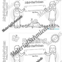 Mini-Heft: Frühling für die Vorschule (Vorschau 01)