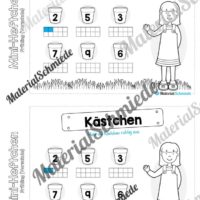 Mini-Heft: Frühling für die Vorschule (Vorschau 10)