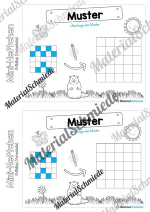 Mini-Heft: Frühling für die Vorschule (Vorschau 11)