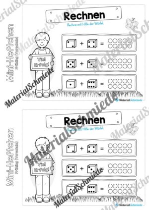 Mini-Heft: Frühling für die Vorschule (Vorschau 12)