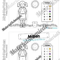 Mini-Heft: Frühling für die Vorschule (Vorschau 14)