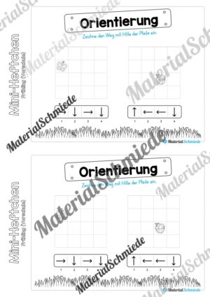 Mini-Heft: Frühling für die Vorschule (Vorschau 15)