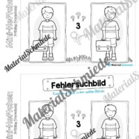 Mini-Heft: Frühling für die Vorschule (Vorschau 16)