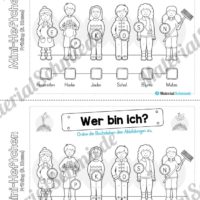 Mini-Heft: Frühling für die 3. Klasse (Wer bin ich?)