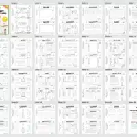 Mini-Heft: Frühling - 4. Klasse (25 Arbeitsblätter) - Überblick