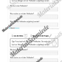 Mini-Heft: Lesetexte Frühling (1. & 2. Klasse) - Arbeitsblatt 05