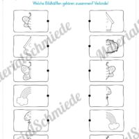 Rätsel-Arbeitsblätter zum Frühling (Vorschau 03)