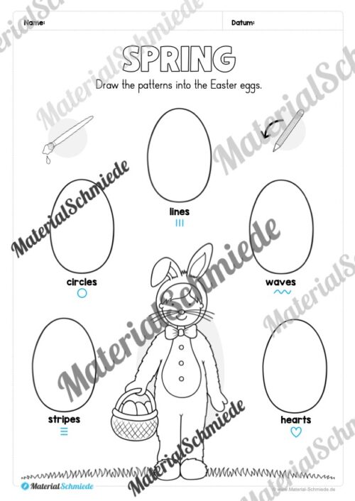 Englisch: Workbook Spring (23 Arbeitsblätter) - Arbeitsblatt 16