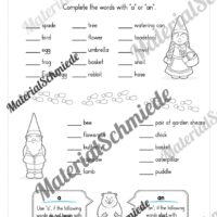 Englisch: Workbook Spring (23 Arbeitsblätter) - Arbeitsblatt 19