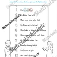 Arbeitsheft Wortarten - Thema Frühling (20 Arbeitsblätter) - Arbeitsblatt 18