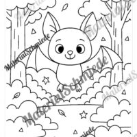 Kostenlose Ausmalbilder zu Halloween (Arbeitsblatt 04)