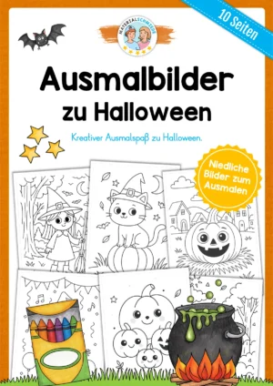Kostenlose Ausmalbilder zu Halloween