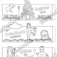 6 Bastelaufsteller zu Halloween (Vorschau 01)