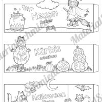 6 Bastelaufsteller zu Halloween (Vorschau 02)