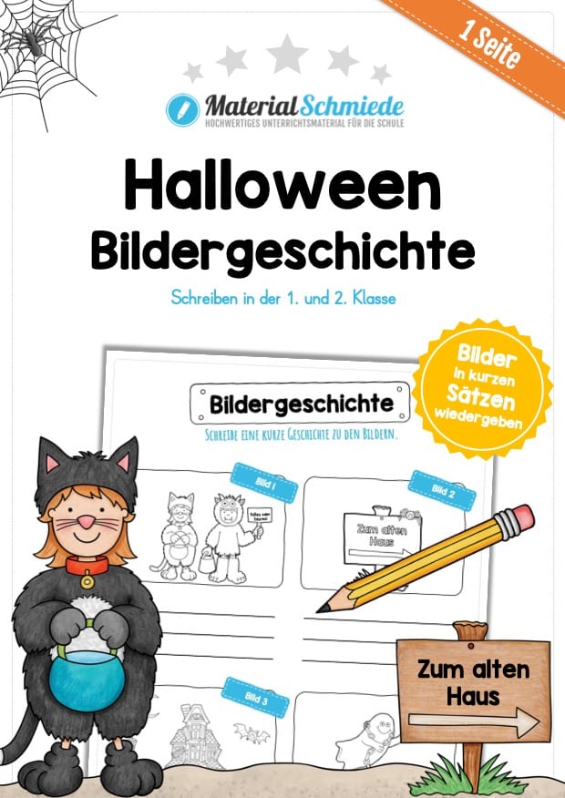 Halloween Bildergschichte