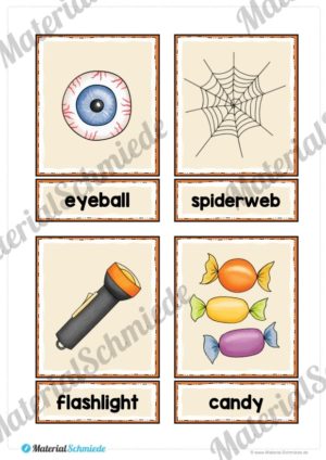 20 englische Flash-Cards zu Halloween (Vorschau 04)