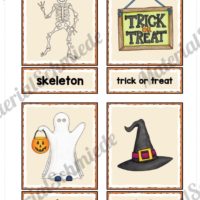 20 englische Flash-Cards zu Halloween (Vorschau 05)