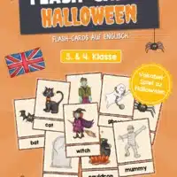 20 Flash-Cards zu Halloween (Englisch)