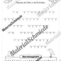 Geheimschrift übersetzen: Halloween (Vorschau Arbeitsblatt)